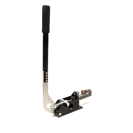 Hydraulinen k&auml;sijarru kahdella erimittaisella kahvalla